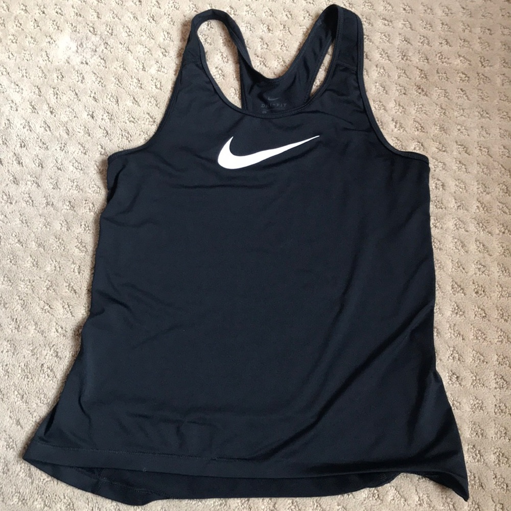 Black nike tank top